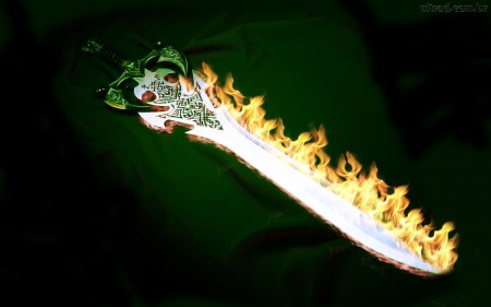 Espada Flamejante dos Deuses